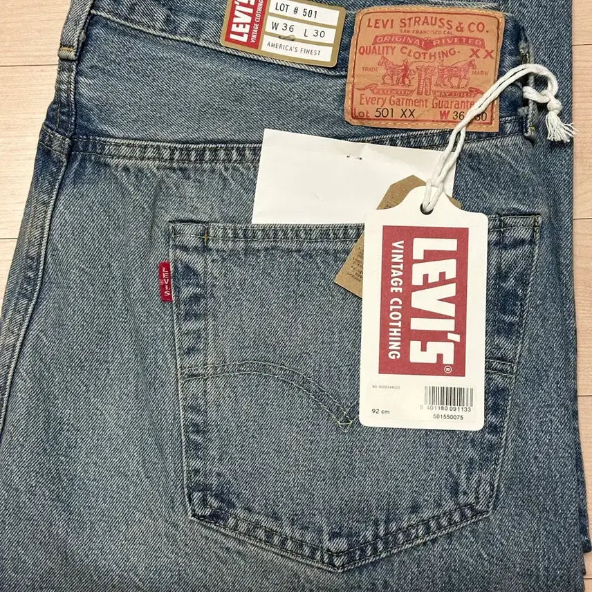 [BUNJANG] Levi's LVC 55501 Black Jack Jeans 36-30 / 새제품/ 리바이스 lvc 55501 블랙잭 36-30