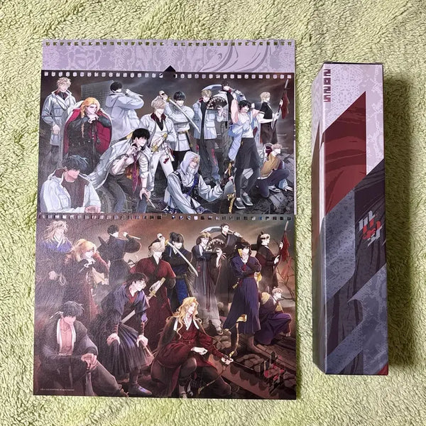 [BUNJANG] SAHWA 2025 Season's Greetings Calendar Bundle Set Poster / 사화 시즌그리팅 단체 캘린더 분철 포스터 미개봉 레진 2025