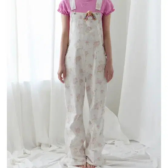 [BUNJANG] Mabling Flower Overalls / mabling 플라워 오버롤