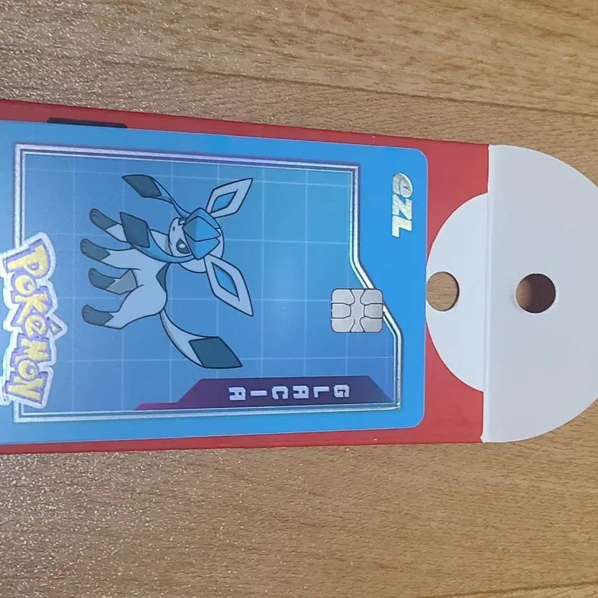 [BUNJANG] Pokemon 30th Anniversary I-Zle Transit Card Glaceon / 포켓몬스터 30주년 이즐 교통카드 글레이시아