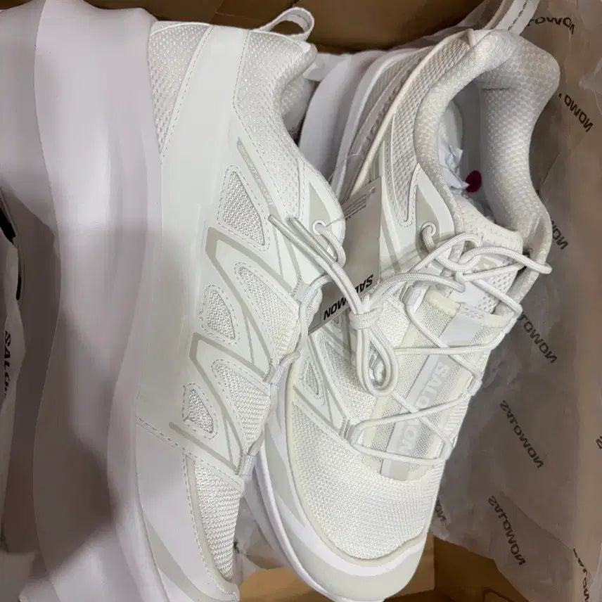 [BUNJANG] Comme des Garçons x Salomon XT-6 White / 꼼데 살로몬 xt6 화이트