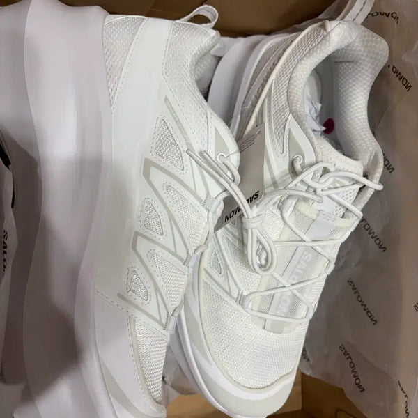 [BUNJANG] Comme des Garçons x Salomon XT-6 White / 꼼데 살로몬 xt6 화이트