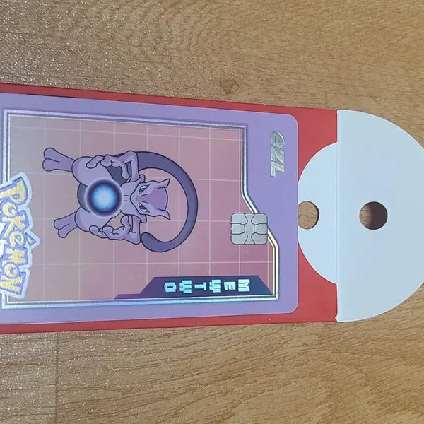 [BUNJANG] Pokemon 30th Anniversary Izzle Transit Card Mewtwo / 포켓몬스터 30주년 이즐 교통카드 뮤츠
