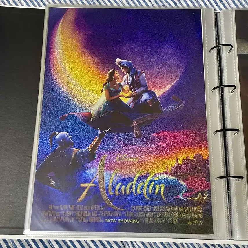 [BUNJANG] Disney Aladdin Dolby Cinema Poster A3 / 디즈니 알라딘 돌비 포스터 A3 메가박스