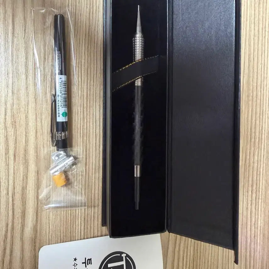 [BUNJANG] Twin Wood Handmade Sharp Pencil Titanium, Carbon PG5 / 트윈우드 수제샤프 티타늄,카본 pg5