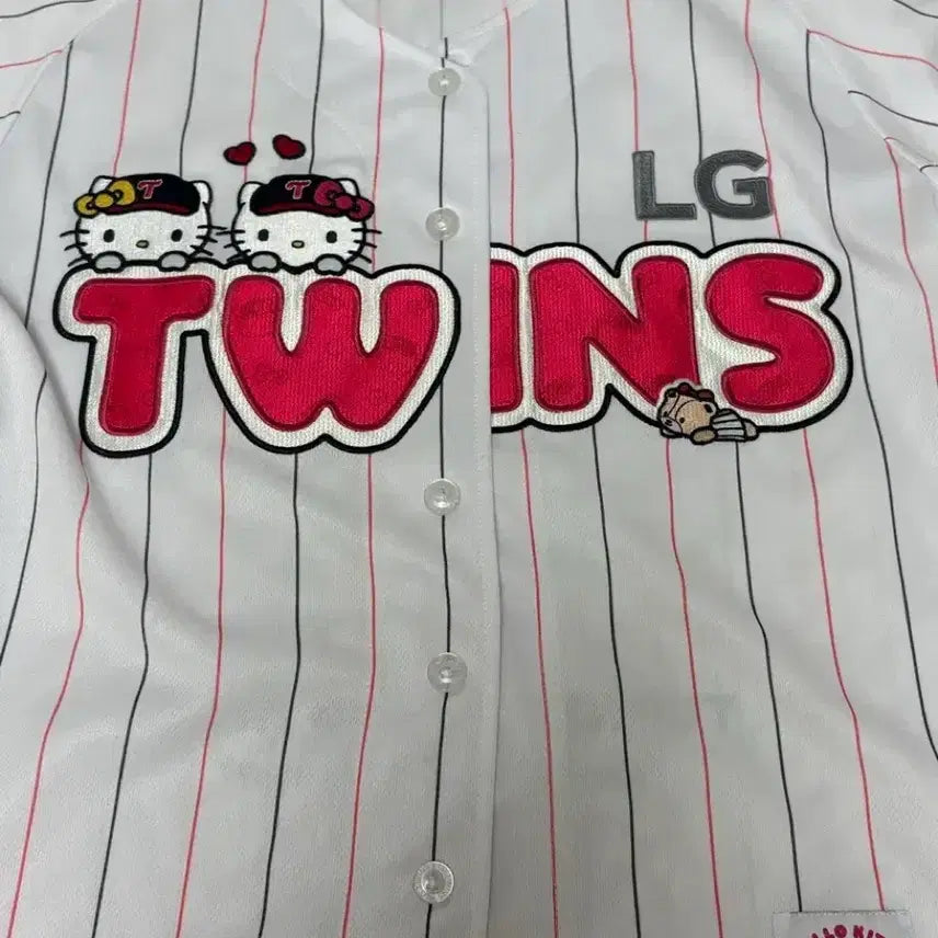 [BUNJANG] LG Twins Hello Kitty Collaboration Uniform / 엘지 헬로키티 키티 유니폼