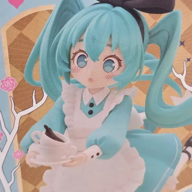 [BUNJANG] FURYU Hatsune Miku Wonderland ver. Figure (Sealed) / (미개봉)데스크탑 페어리 하츠네 미쿠 피규어 이상한 나라ver