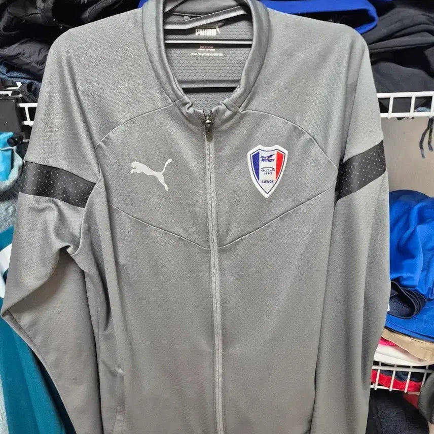 [BUNJANG] Suwon Samsung Team Issued Puma Zip-Up Jacket / 수원삼성 지급용 집업판매