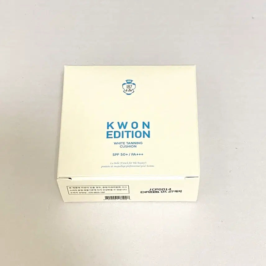 [BUNJANG] 187 Label Kwon Edition White Tanning Cushion SPF50+ PA+++ 11g / 187라벨 권에디션 화이트태닝 쿠션 11g, 1개