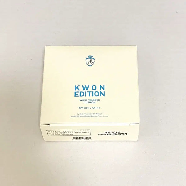 [BUNJANG] 187 Label Kwon Edition White Tanning Cushion SPF50+ PA+++ 11g / 187라벨 권에디션 화이트태닝 쿠션 11g, 1개