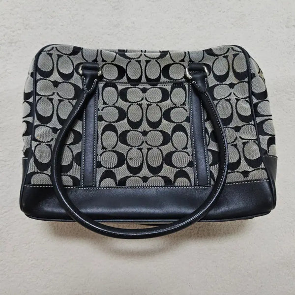 [BUNJANG] Coach Monogram Shoulder Bag / 코치 모노그램 숄더백 급처