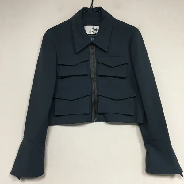 [BUNJANG] Theilma Pocket Flared Jacket / theilma 더일마 포켓 나팔 자켓 F