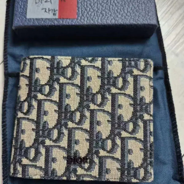 [BUNJANG] Dior Canvas Bifold Wallet / 지갑