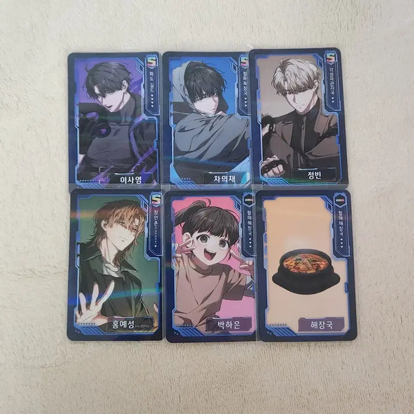 [BUNJANG] Hunter Wants to Live Quietly Photocard Bundle Set / 헌조살 헌터는 조용히 살고 싶다 포카 일괄 판매