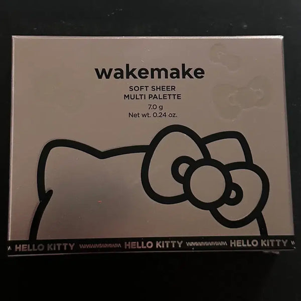 [BUNJANG] WAKEMAKE Multi Palette No. 13 Pink Shell Hello Kitty Limited Edition / 웨이크메이크 멀티팔레트 13호 핑크쉘 헬로키티 한정판 새상품