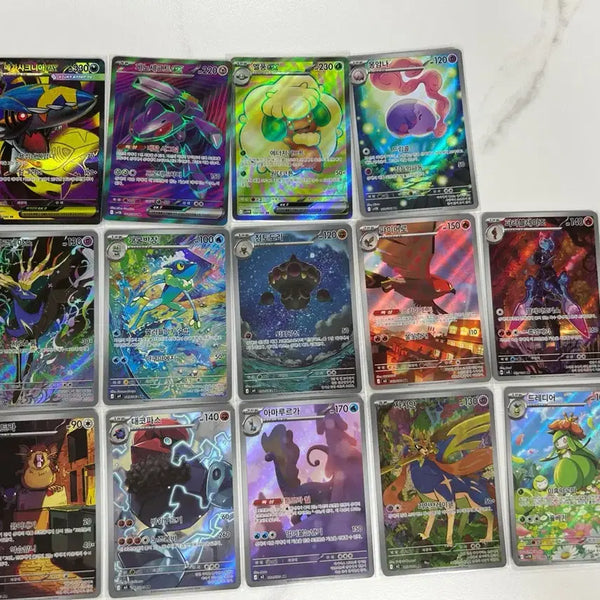 [BUNJANG] Pokemon Cards SR, AR Bundle Set / 포켓몬카드 무중복 sr,ar 일괄판매