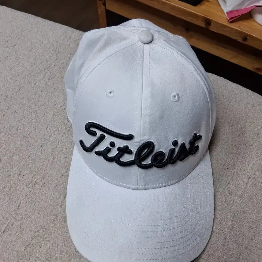 [BUNJANG] Titleist Golf Cap White / 타이틀리스트 골프캡 화이트