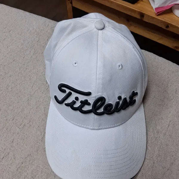 [BUNJANG] Titleist Golf Cap White / 타이틀리스트 골프캡 화이트