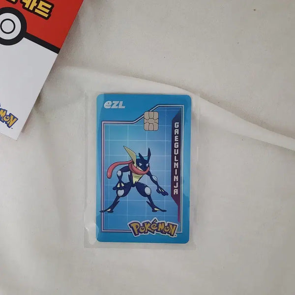 [BUNJANG] E.Z. 30th Anniversary Pokémon Transit Card Froakie / 이즐 30주년 포켓몬 교통카드 개굴닌자
