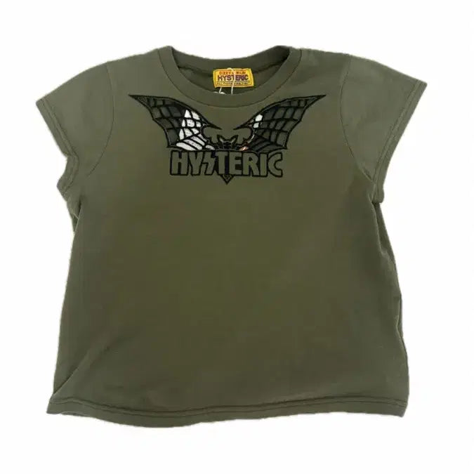 [BUNJANG] Hysteric Glamour Bat Graphic T-Shirt / 히스테릭 글래머 반팔 박쥐티
