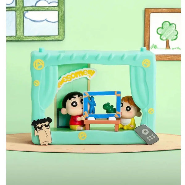 [BUNJANG] Pop Mart Crayon Shin-chan "Huton" Series TV Theatre / [박스미개봉] 팝마트 짱구는 못말려 동심 극장 시리즈 / TV Theatre