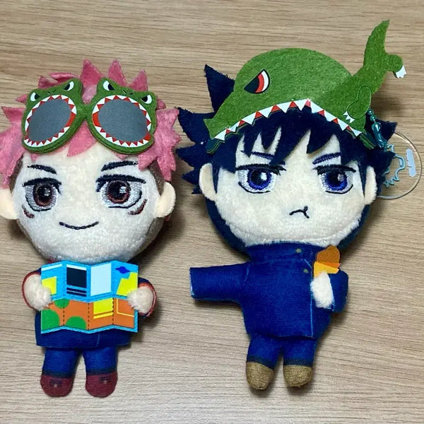 [BUNJANG] Jujutsu Kaisen Yuji Itadori & Megumi Fushiguro Plush Dolls Bundle Set / 주술회전 이타도리 유지, 후시구로 메구미 인형 일괄
