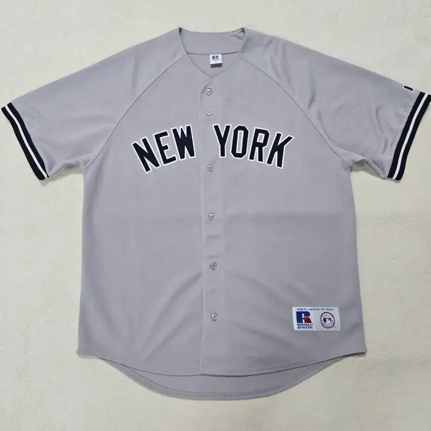 [BUNJANG] Russell Athletic New York Yankees Baseball Jersey XL / 러셀 애슬레틱 뉴욕 양키스 베이스볼 저지 급처