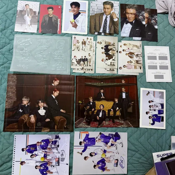 [BUNJANG] Super Junior Season's Greetings 2019-2021 Bundle Set Photobook, Calendar, Poster, Postcard, Sticker, Certificate Goods - Kyuhyun, Eunhyuk, Donghae, Leeteuk, Yesung, Heechul, Ryeowook, Shindong / 슈퍼주니어 슈주 시즌그리팅 시그 포카 앨범 미공포 규현 은혁 동해 이특 예성 희철 려욱 신
