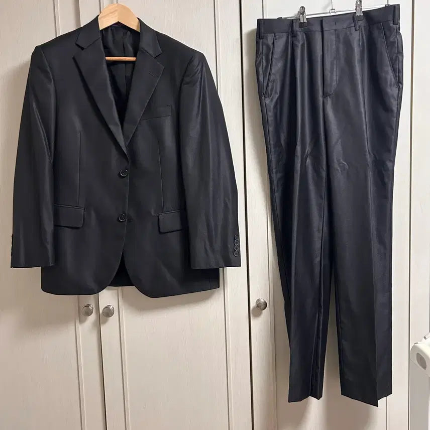 [BUNJANG] Rossom Men's Suit Set (Top 95 / Bottom 32) / 로썸 남성 정장 세트ㅡ상의 95사이즈/하의 32사이즈