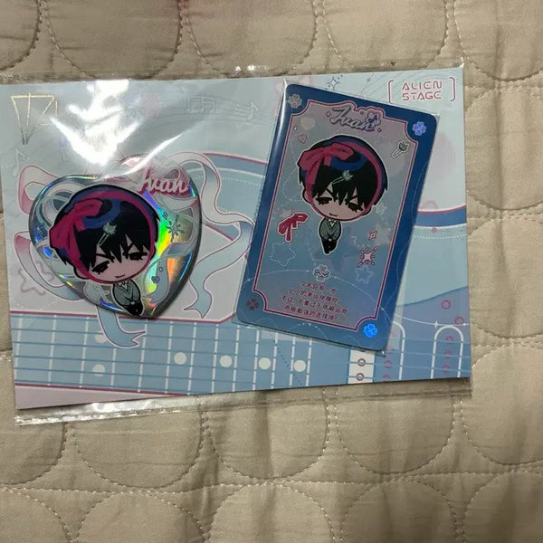 [BUNJANG] A Stage Recollection Ivan Can Badge & Photocard Set / 에이스테 리콜렉션 이반 캔뱃지 포터카드