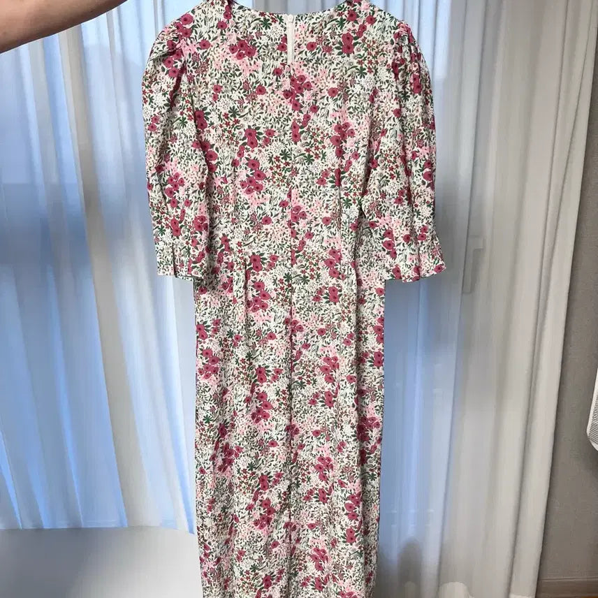 [BUNJANG] High-Quality Flower Pattern Long Dress / 새상품) 고퀄리티 플라워 패턴 롱 원피스