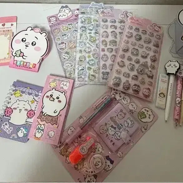 [BUNJANG] Chiikawa Stationery Set / 치이카와 다꾸 문구세트