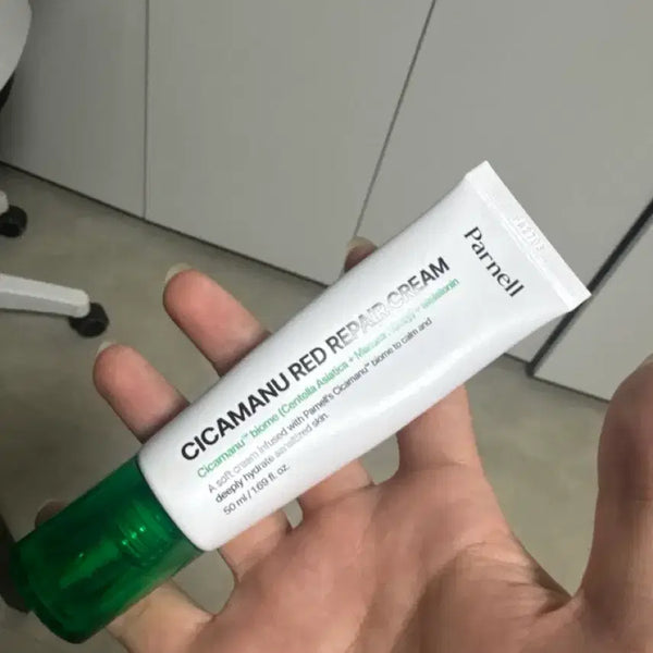 [BUNJANG] Parnell Cica Manu Red Repair Cream 50ml / 파넬 시카마누 레드 리페어 크림 50ml