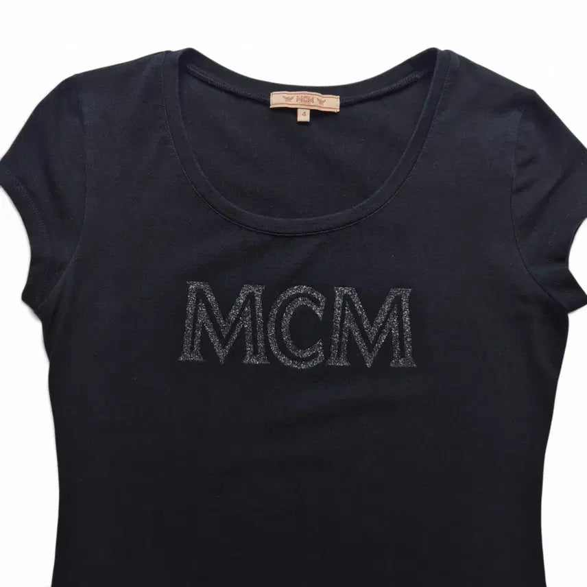 [BUNJANG] MCM Logo T-Shirt Black / [3일간 20%할인] [S] MCM 로고 티셔츠