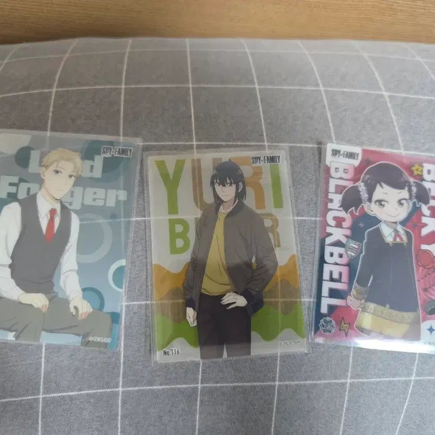 [BUNJANG] Spy x Family Collection Card Loid, Yor, Becky / 스파이패밀리 콜렉션카드 로이드 유리 베키