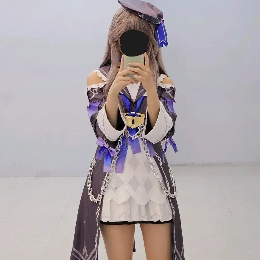 [BUNJANG] Herta 4-Star Cosplay Full Set (Excluding Shoes) / 급처!!)4성 헤르타 코스프레 의상 풀세트 판매합니다!@
