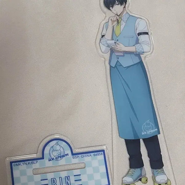 [BUNJANG] Blue Lock Ice Cream Acrylic Stand Rin / 블루록 아이스크림 아크릴 스탠드 린