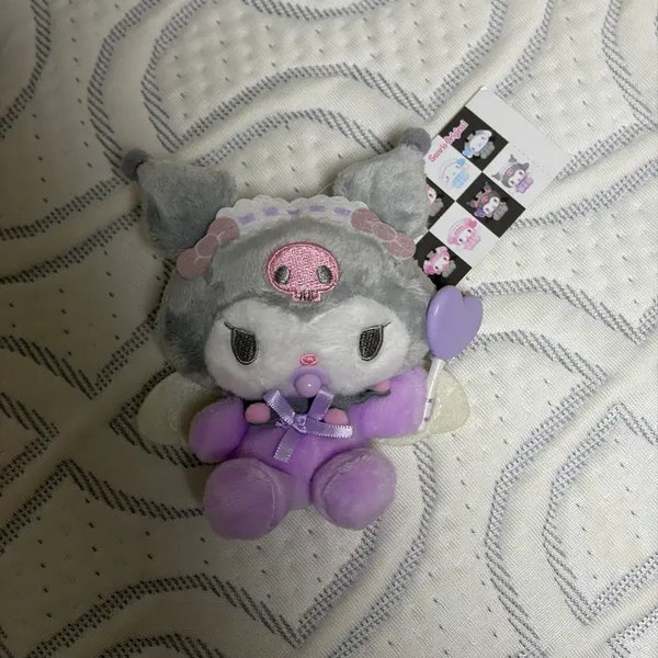 [BUNJANG] Sanrio Baby Angel Kuromi Mascot Plush / 산리오 베이비 엔젤 쿠로미 마스코트 인형