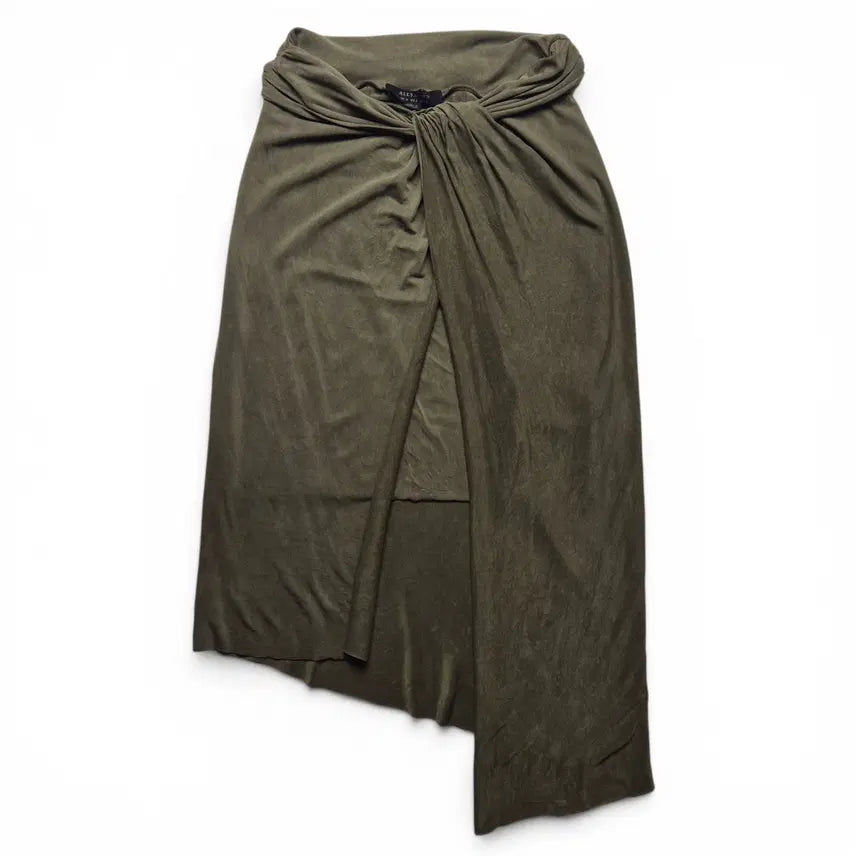 [BUNJANG] AllSaints Sami Draped Skirt UK6 / [3일간 20%할인] [UK6] 올세인츠 sami 드레이프 스커트