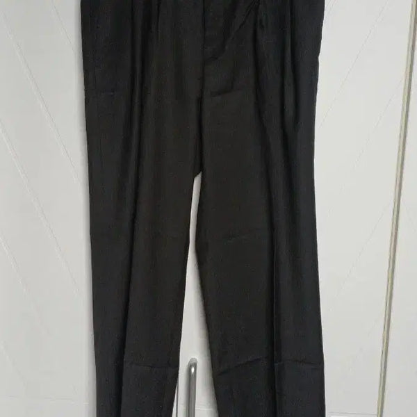 [BUNJANG] Panacult Semi-Wide Two-Tuck Slacks Black Pants XL / (50%할인) 새제품 XL 파나컬트 세미와이드 투턱 슬랙스 블랙 바지 무신사