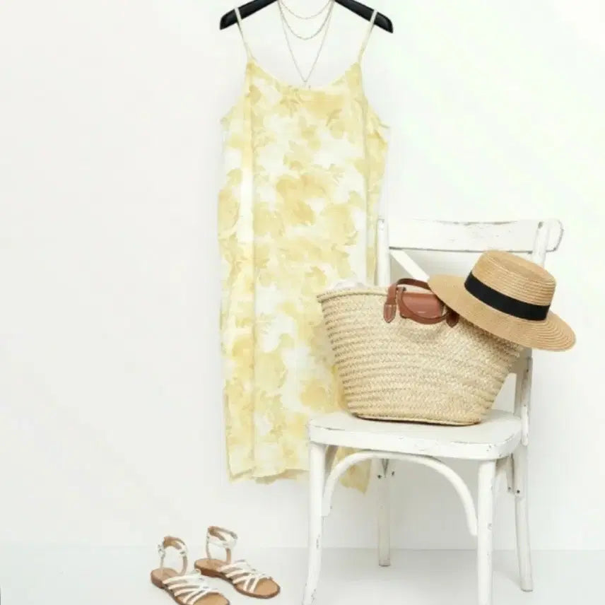 [BUNJANG] Summer Sleeveless Long Maxi Dress Women's / 새상품 55 66 원피스 슬리브리스 나시 민소매 롱원피스 여름 여성