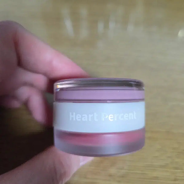 [BUNJANG] Heart Percent Dot on Mood Custom Lip & Cheek 05 Moby Sheer / 하트 퍼센트 도트 온 무드 커스텀 립앤치크