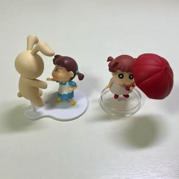 [BUNJANG] Bundle Set Glass Umbrella Figure Gacha + Play Set Figures / [일괄] 유리 우산 피규어 가챠 + 소꿉놀이 랜덤 유리 피규어