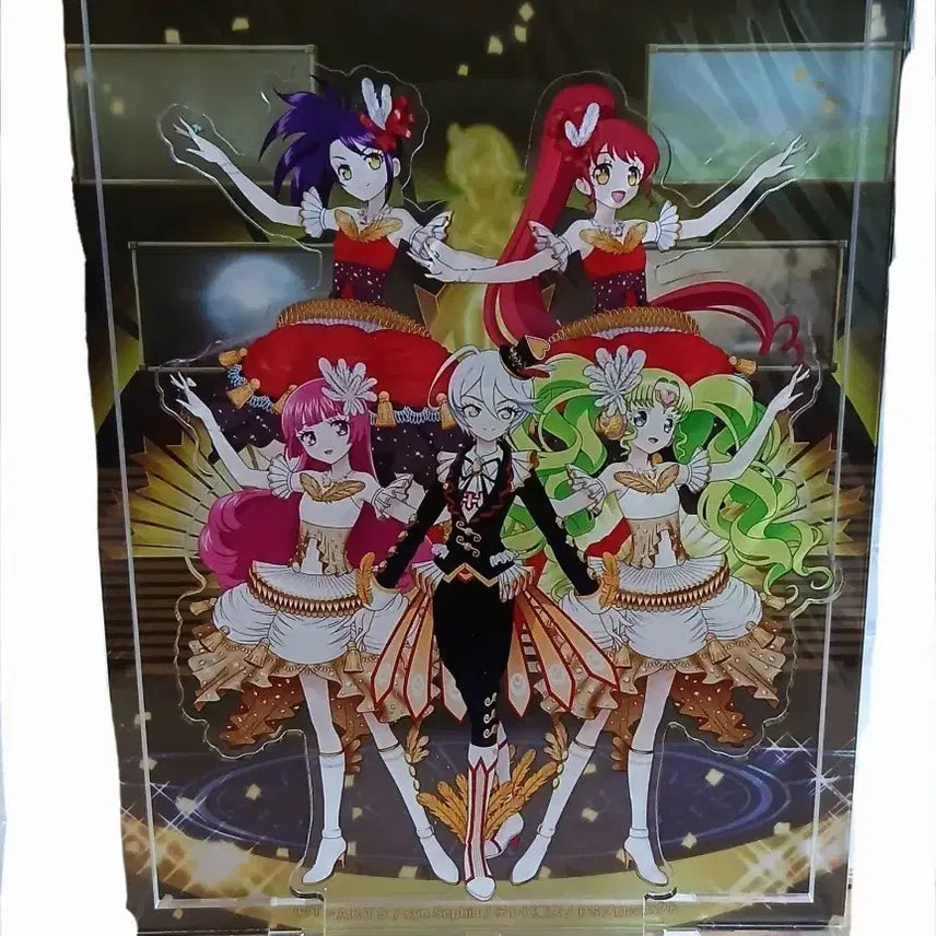 [BUNJANG] Pripara Genius Team Acrylic Standee & Charms Set / 오늘까지판매)프리파라 천재팀 아크릴 히비키 파루루 시온 미카 소피 후와리 트리콜로르 캬라핀