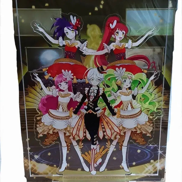 [BUNJANG] Pripara Genius Team Acrylic Standee & Charms Set / 오늘까지판매)프리파라 천재팀 아크릴 히비키 파루루 시온 미카 소피 후와리 트리콜로르 캬라핀
