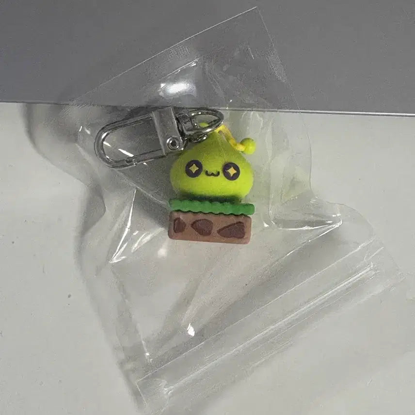 [BUNJANG] Lotte World Maple Slime Keyring Charm / 롯데월드 메이플 슬라임 키링 가챠