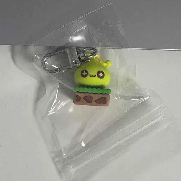 [BUNJANG] Lotte World Maple Slime Keyring Charm / 롯데월드 메이플 슬라임 키링 가챠