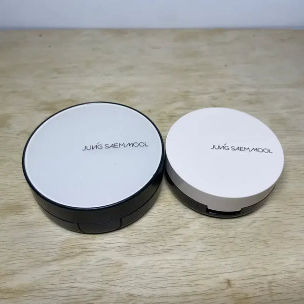 [BUNJANG] Jung Saem Mool Essential Skin Nuder Cushion Fair 13 (Main + Mini) Set / 정샘물 에센셜 스킨 누더 쿠션 페어 13 페어 본품 미니 일괄 ,