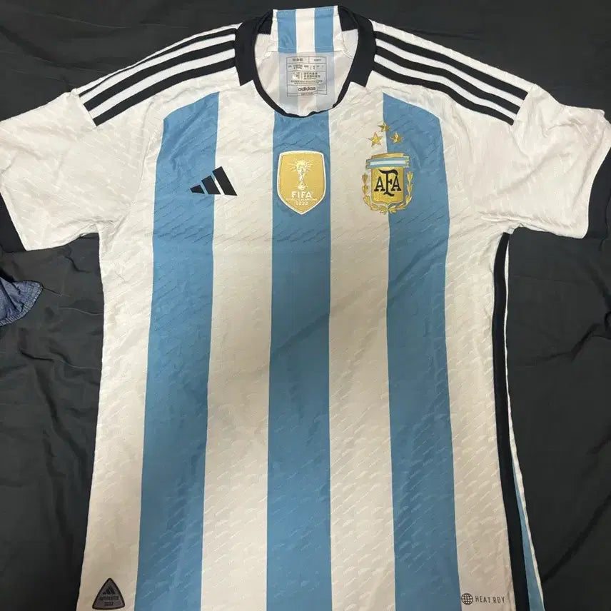 [BUNJANG] Adidas Argentina National Football Team 2022 Authentic Jersey / 아디다스 아르헨티나 축구 유니폼 2022 어센틱 노마킹