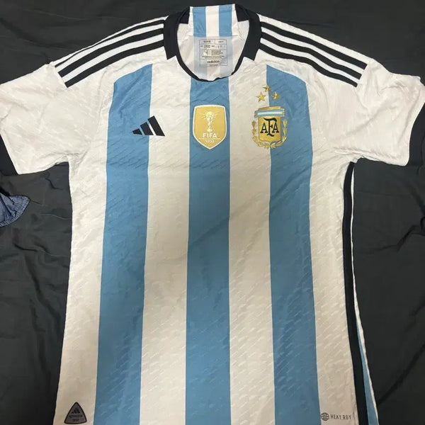 [BUNJANG] Adidas Argentina National Football Team 2022 Authentic Jersey / 아디다스 아르헨티나 축구 유니폼 2022 어센틱 노마킹